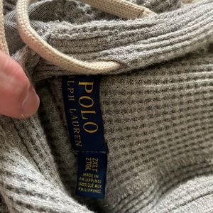 Polo Ralph Lauren Waffle knit hoodie